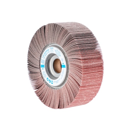 Pferd 6" x 2" Unmounted Flap Wheel - 1" A.H. - Aluminum Oxide - 120 Grit 45625